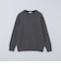 〈洗濯機可能〉ソリッド コットン カシミヤ クルーネック 26AW