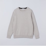 〈洗濯機可能〉ソリッド コットン カシミヤ クルーネック 26AW