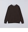 〈洗濯機可能〉ソリッド コットン カシミヤ クルーネック 26AW
