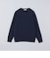 〈洗濯機可能〉ソリッド コットン カシミヤ クルーネック 26AW