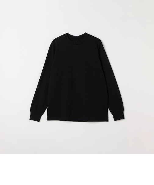 Hanes: T-SHIRTS KURO クルーネック パック ロングスリーブ Tシャツ(ブラック)26AW