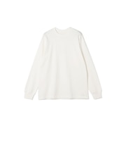 Hanes:T-SHIRTS SHIRO クルーネック パック ロングスリーブ Tシャツ（ホワイト）26AW
