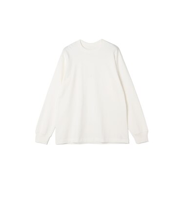 Hanes:T-SHIRTS SHIRO クルーネック パック ロングスリーブ Tシャツ（ホワイト）26AW
