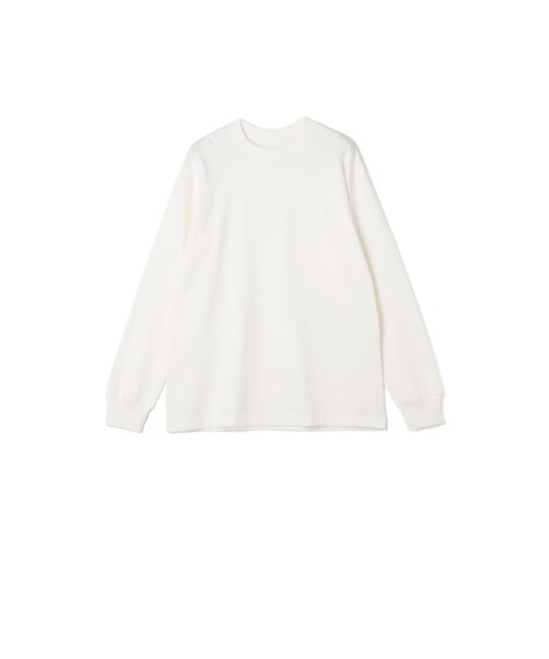 Hanes:T-SHIRTS SHIRO クルーネック パック ロングスリーブ Tシャツ（ホワイト）26AW