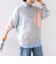 《予約》【WEB限定】〈手洗い可能〉ビッグ アーガイル Vネック ニット