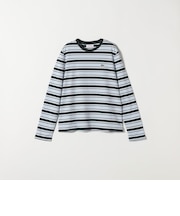 LACOSTE:〈洗濯機可能〉マルチ ボーダーロングスリーブ TEE