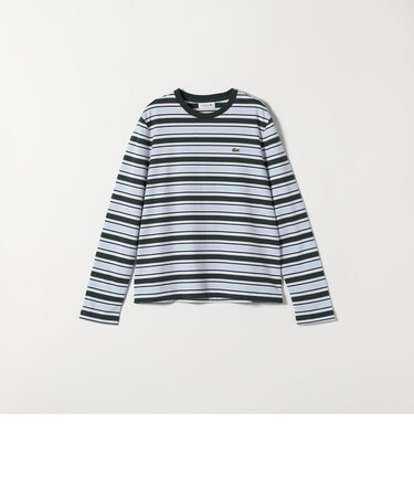LACOSTE:〈洗濯機可能〉マルチ ボーダーロングスリーブ TEE