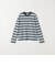 LACOSTE:〈洗濯機可能〉マルチ ボーダーロングスリーブ TEE