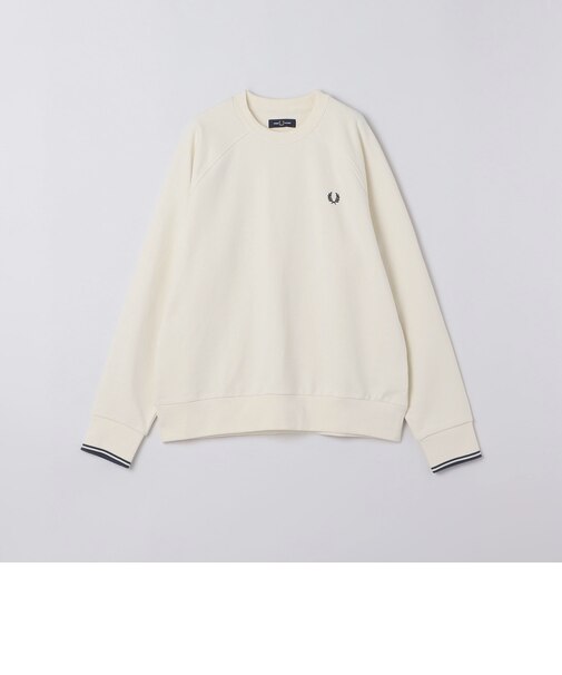 FRED PERRY: M3495 TIPPED CREW NECK