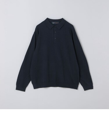 《予約》【一部WEB限定】〈吸湿発熱・手洗い可能〉Solist(R)Heat ニット ポロシャツ◆
