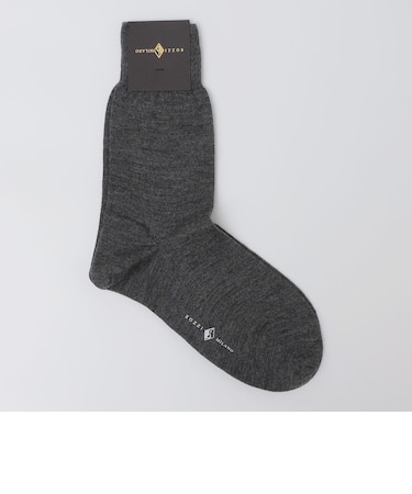 Sorley Socks: ウール スムース ソリッド ソックス