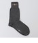 Sorley Socks: ウール スムース ソリッド ソックス