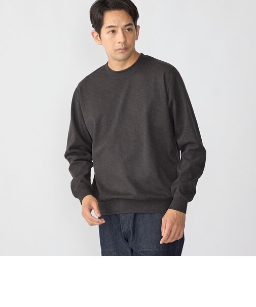 〈吸湿発熱〉モイスチャー ツイル ジャカード ロングスリーブ