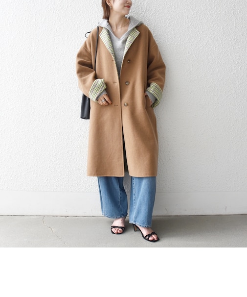 《予約》リバー チェスター セミロング コート