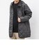 【SHIPS any別注】TAION:〈手洗い可能〉ダイヤキルト ダウン フード ハーフコート 26AW◆