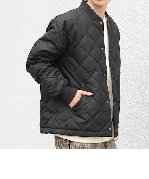 【SHIPS any別注】TAION:〈手洗い可能〉ダイヤキルト スピンドル ダウン ブルゾン 26AW◆