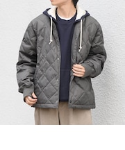 【SHIPS any別注】TAION:〈手洗い可能〉ダイヤキルト スピンドル ダウン ブルゾン 26AW◆