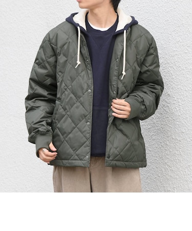 【SHIPS any別注】TAION:〈手洗い可能〉ダイヤキルト スピンドル ダウン ブルゾン 26AW◆