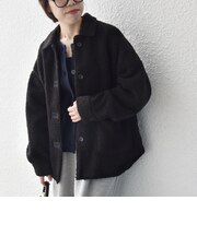 《予約》〈洗濯機可能〉ボア フリース シャツ ジャケット