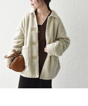 《予約》〈洗濯機可能〉ボア フリース シャツ ジャケット