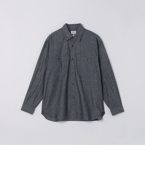 AUTHENTIC: シャンブレー ワーク シャツ