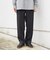 〈撥水/手洗い可能〉CALNAVA(R) 2タック セミワイド テーパード イージーパンツ◆