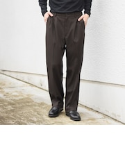 〈撥水/手洗い可能〉CALNAVA(R) 2タック セミワイド テーパード イージーパンツ◇