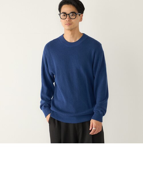 予約》〈洗濯機可能〉コットン カシミヤ アゼ ニット◇｜シップスの