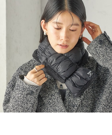 【SHIPS別注】TAION:〈手洗い可能〉SHIRRING MUFFLER