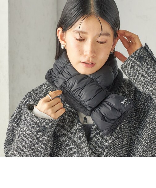 【SHIPS別注】TAION:〈手洗い可能〉SHIRRING MUFFLER