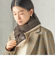 《予約》【SHIPS別注】TAION:〈手洗い可能〉SHIRRING MUFFLER