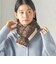 《予約》【SHIPS別注】TAION:〈手洗い可能〉SHIRRING MUFFLER