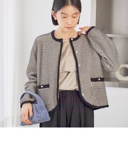 《予約》〈手洗い可能〉ジャカード モール カーディガン 26AW