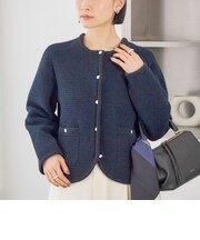 《予約》〈手洗い可能〉ジャカード モール カーディガン 26AW