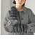 【SHIPS別注】TAION:〈手洗い可能〉SHIRRING MITTEN