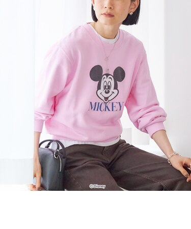 【SHIPS別注】GOOD ROCK SPEED:〈洗濯機可能〉MICKEY / LOGO SWEAT