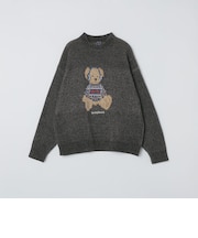 【一部WEB限定】〈洗濯機可能〉Teddybear(R) ジャカード モール ニット◇