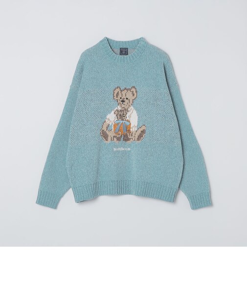 【一部WEB限定】〈洗濯機可能〉Teddybear(R) ジャカード モール ニット◇