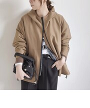 《予約》〈手洗い可能〉ダウンライナー グログラン パーカー 3◆