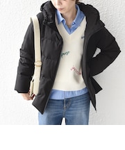 《予約》ストレッチ タフタ ダウン ジャケット◆