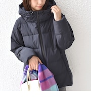 《予約》ストレッチ タフタ ダウン ジャケット◆