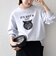 【SHIPS any別注】THE KNiTS:〈洗濯機可能〉ロゴ プリント スウェット 26AW 2