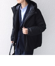 〈撥水/防風等〉多機能 ダウン フード ブルゾン 26AW◆