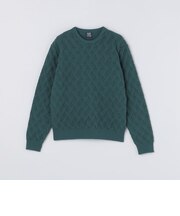 〈MADE IN JAPAN〉Amossa(R) ジャカード ニット