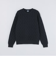 〈MADE IN JAPAN〉Amossa(R) ジャカード ニット