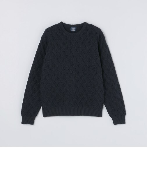 〈MADE IN JAPAN〉Amossa(R) ジャカード ニット