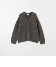 〈手洗い可能〉アルパカ ミックス シャギー  ニット カーディガン 26AW◆