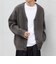 〈手洗い可能〉アルパカ ミックス シャギー  ニット カーディガン 26AW◆