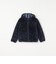 リバーシブル フリース チェック 中綿 フード ジャケット<KIDS>◆