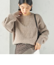 《予約》杢 フォックス カシミヤ クルーネック プルオーバー 26AW